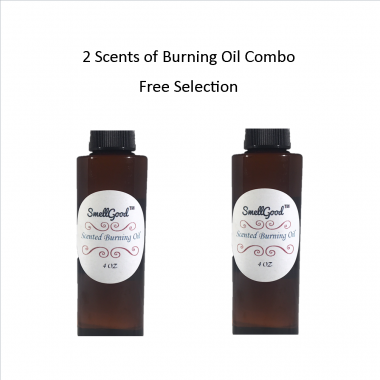 SmellGood - Scented Burning Oils, 2 Scents Combo, 4oz Each