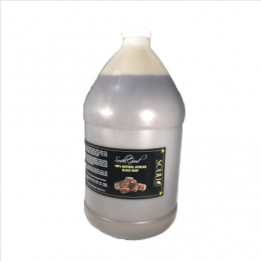 SmellGood - African Black Soap Liquid, 1 Gallon